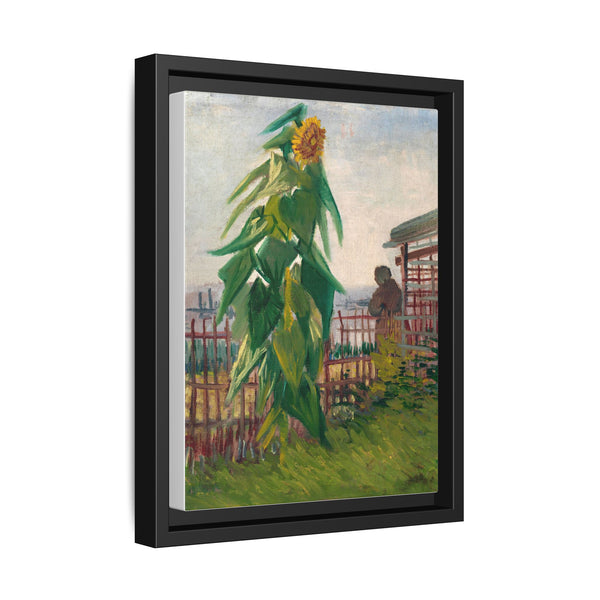 Vincent van Gogh's Allotment with Sunflower (1887) - NOMADEN ART GALLERY
