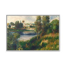 Pierre-Auguste Renoir's Landscape at Vétheuil (c. 1890) - NOMADEN ART GALLERY