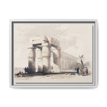 Luxor in upper of Egypt illustration by David Roberts (1796–1864). - NOMADEN ART GALLERY