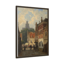Dutch Street Scene (c. 1850–55) by Cornelis Springer