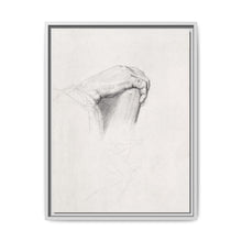 The Hand of Poussin, After Ingres (ca. 1875–1877) by Georges Seurat - NOMADEN ART GALLERY