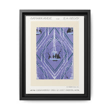Art Deco fountain pattern pochoir print in oriental style. Original from our own 1914 edition of Samarkande - NOMADEN ART GALLERY