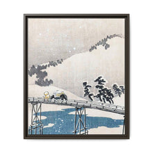 Snowy landscape with Mount Fuji (1900–1910) by Ohara Koson