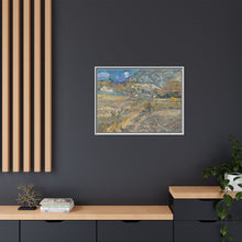Vincent van Gogh's The Landscape at Saint-Rémy (Enclosed Field with Peasant) - NOMADEN ART GALLERY