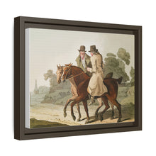Illustration of farmers from The Costume of Yorkshire (1814) by George Walker