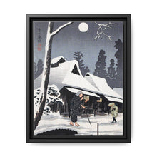 Moonlight on Snow (1936) print in high resolution by Hiroaki Takahashi - NOMADEN ART GALLERY
