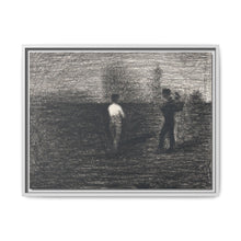 Peasants (ca. 1881–1884) by Georges Seurat - NOMADEN ART GALLERY