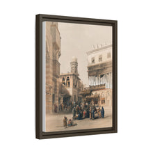 Bazaar of the coppersmiths Cairo illustration by David Roberts (1796–1864)