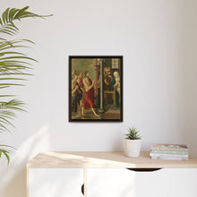 Panel of an Altarpiece with Dispute with the Doctors, on verso is Appearance of Christ to his Mother (c. 1520 - c. 1535) by Master of Alkmaar