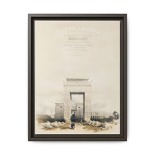 Great gateway leading to the Temple of Karnak Thebes illustration by David Roberts (1796–1864) - NOMADEN ART GALLERY