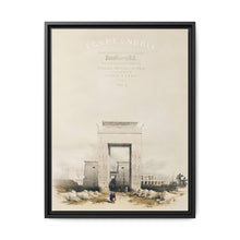Great gateway leading to the Temple of Karnak Thebes illustration by David Roberts (1796–1864) - NOMADEN ART GALLERY
