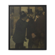 Portraits at the Stock Exchange (1878-1879) by Edgar Degas - NOMADEN ART GALLERY