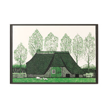 Farmhouse with thatched roof (1919) by Julie de Graag - NOMADEN ART GALLERY