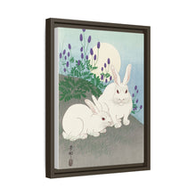 Rabbits at full moon (1920 - 1930) by Ohara Koson