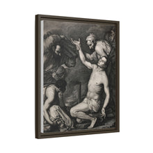 The martyrdom of Saint Laurence of Rome. Etching after J. Ribera.