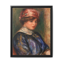 Young Woman in Blue, Bust (Jeune femme en corsage bleu, buste) (1911) by Pierre-Auguste Renoir - NOMADEN ART GALLERY