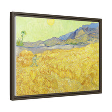 Van Gogh's Wheatfield with a reaper (1889) - NOMADEN ART GALLERY