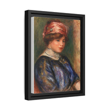 Young Woman in Blue, Bust (Jeune femme en corsage bleu, buste) (1911) by Pierre-Auguste Renoir - NOMADEN ART GALLERY