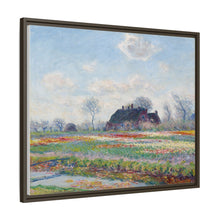 Claude Monet's Tulip Fields at Sassenheim (1886). Original from the Sterling and Francine Clark Art Institute. - NOMADEN ART GALLERY
