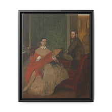 Edmondo and Thérèse Morbilli (ca. 1865) by Edgar Degas - NOMADEN ART GALLERY