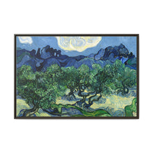 Vincent van Gogh's Olive Trees with the Alpilles in the Background (1889) - NOMADEN ART GALLERY