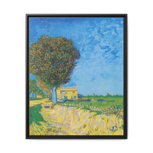 Vincent van Gogh's Avenue at Arles with houses (1888) - NOMADEN ART GALLERY