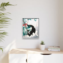 Cat with Tomato Plant (1931) print in high resolution by Hiroaki Takahashi
