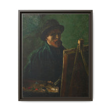 Vincent van Gogh's Self-Portrait with Dark Felt Hat at the Easel (1886) - NOMADEN ART GALLERY