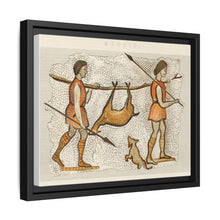 Hunter-Gatherer Mosaic: Vintage Encyclopaedia Art (1891)