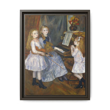 The Daughters of Catulle Mendès, Huguette (1871–1964), Claudine (1876–1937), and Helyonne (1879–1955) (1888) by Pierre-Auguste Renoir - NOMADEN ART GALLERY