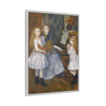 The Daughters of Catulle Mendès, Huguette (1871–1964), Claudine (1876–1937), and Helyonne (1879–1955) (1888) by Pierre-Auguste Renoir