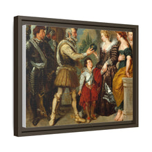 Henri IV Conferring the Regency upon Marie de' Medici (after Rubens) by Eugène Delacroix