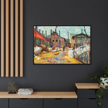The Factory (1887) by Vincent Van Gogh. Original from the Barnes Foundation. - NOMADEN ART GALLERY