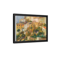 Casas en una colina (Groupe de maisons sur un coteau) de Pierre Auguste Renoir 