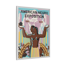 Poster for the American Negro Exposition in Chicago (1940) illustration by Robert Savon Pious.