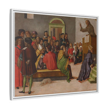 A Franciscan Monk Preaching (ca. 1515-1525 (Renaissance) by School of the Romagna