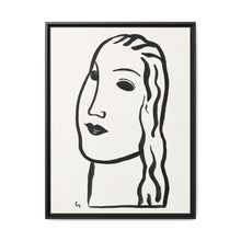 Woman's Head: Vintage Drawing by Leo Gestel - NOMADEN ART GALLERY