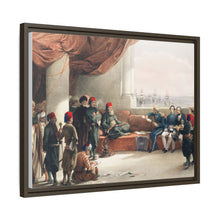 Interview with The Viceroy of Egypt at His palace at Alexandria illustration by David Roberts (1796–1864)
