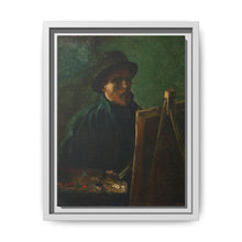 Vincent van Gogh's Self-Portrait with Dark Felt Hat at the Easel (1886) - NOMADEN ART GALLERY