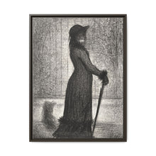Georges Seurat's Woman Strolling (1884) - NOMADEN ART GALLERY