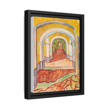 Corridor in the Asylum (1889) by Vincent Van Gogh - NOMADEN ART GALLERY