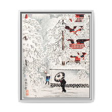 Snow at Asakusa, Yedo, Musashi Province print in high resolution by Hiroaki Takahashi (1871–1945) - NOMADEN ART GALLERY