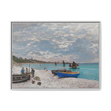 The Beach at Sainte-Adresse (1867) by Claude Monet - NOMADEN ART GALLERY