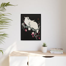 Two cockatoo and plum blossom (1925 - 1936) by Ohara Koson