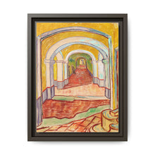 Corridor in the Asylum (1889) by Vincent Van Gogh - NOMADEN ART GALLERY