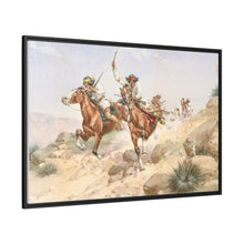 Apache Indians on Horseback by Herman Wendelborg Hansen