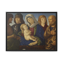 Madonna and Child with Four Saints (ca. 1500 (Renaissance)) by Vincenzo di Biagio Catena and After Giovanni Bellini - NOMADEN ART GALLERY