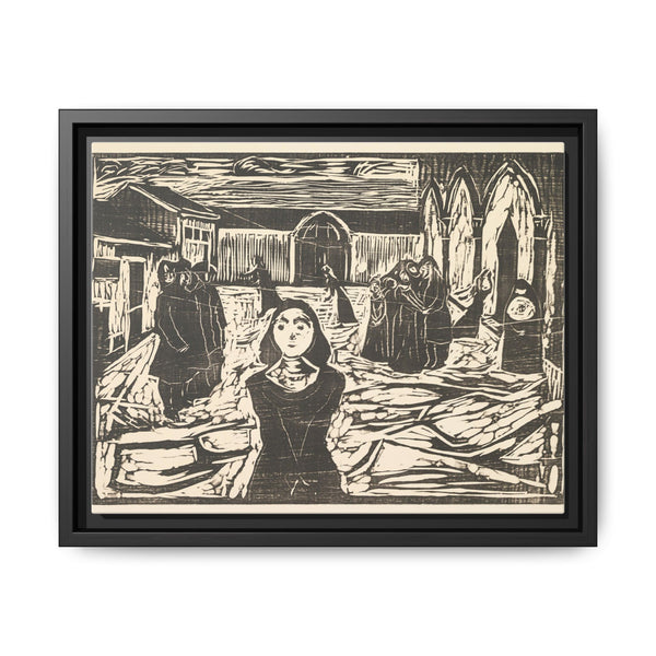The Pretenders, the Last Hour (1917) by Edvard Munch - NOMADEN ART GALLERY