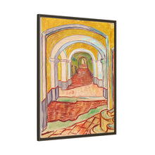 Corridor in the Asylum (1889) by Vincent Van Gogh - NOMADEN ART GALLERY