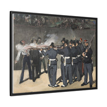 La ejecución del emperador Maximiliano (1867) de Édouard Manet
